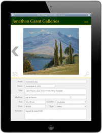 Mobile Art Gallery Sales App